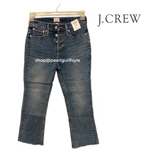 J.Crew Billie demi-boot crop jean